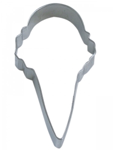 Ice Cream Cone Cookie Cutter 4" Each