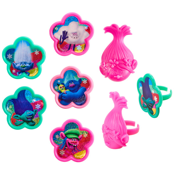 DreamWorks - Trolls Hugs & Happiness Rings 12 count - Image 2