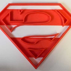 Superman Logo DC Superhero Cookie Cutter Each