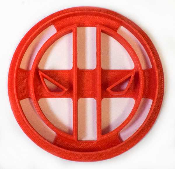 Deadpool Marvel Superhero Cookie Cutter Each