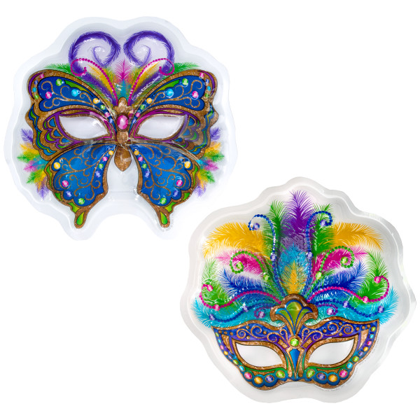 Mardi Gras Masks 2 count