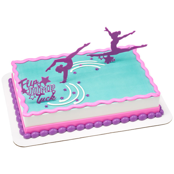 Flip, Jump, Tuck (Gymnastics) Cake Kit Each