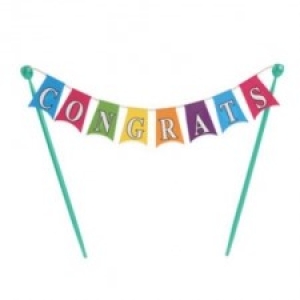 Congrats Banner Sign 5″ EACH