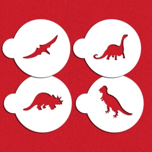Dinosaur Cookie Stencil Set