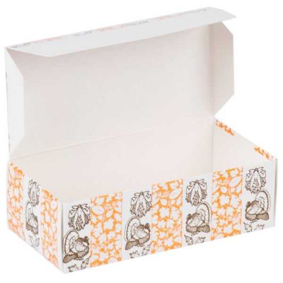 Thanksgiving Candy Box 5 1/2" X 3 3/4" x 1 3/4" Each
