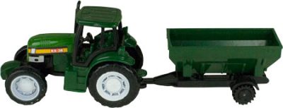 Farm Tractor with Trailer Each