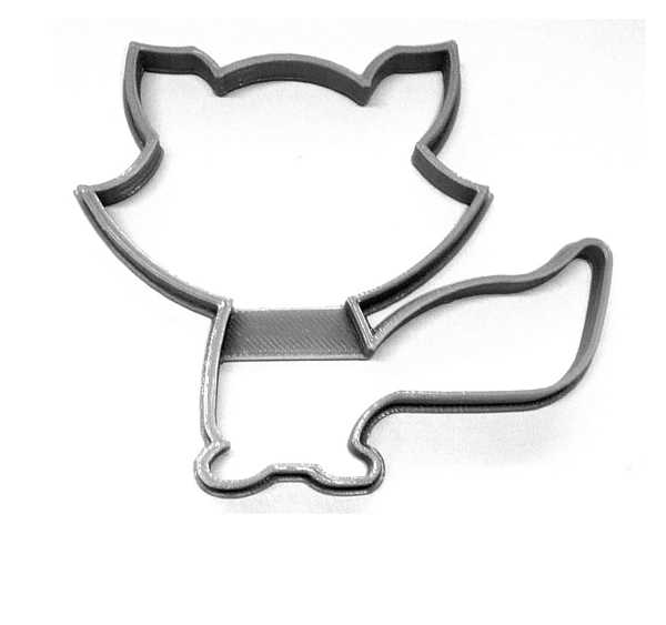 Baby Raccoon Cookie Cutter Each