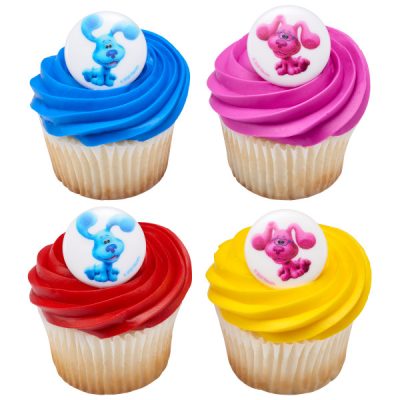 Blue's Clues & You Blue and Magenta Rings 12 count