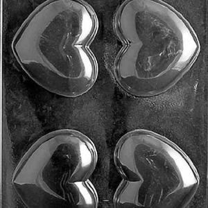 Heart 2 7/8″ X 3 3/8″ Mold 4 cavity Each