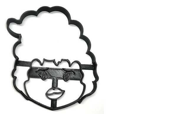 Hocus Pocus Mary Face Cookie Cutter