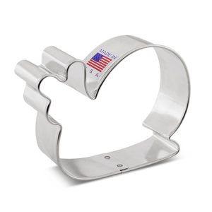 Snail Cookie Cutter 3″ x 2.5″  Each