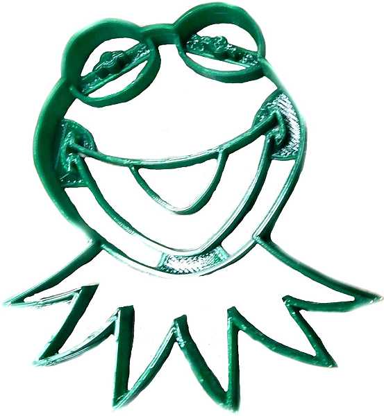 Kermit Face The Muppets Cookie Cutter each