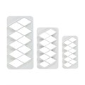 Diamond XL Geometric Multi Cutter 3 piece Set 1.5", 1.75" & 2")