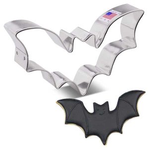 Bat Halloween Cookie Cutter 2.7″x 4.9″ Each
