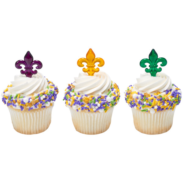 Fleur De Leis Jewel Pick 12 count - Image 3