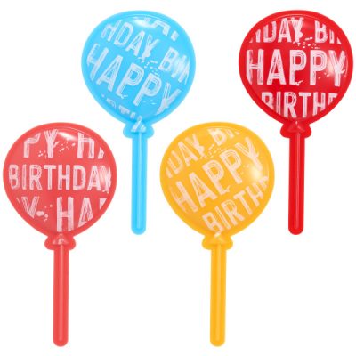 Happy Birthday Balloon DecoPics 12 count