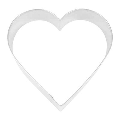 Heart Cookie Cutter 5" Each