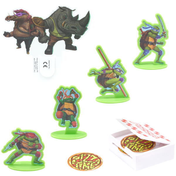 Teenage Mutant Ninja Turtles Pizza Power DecoSet Each
