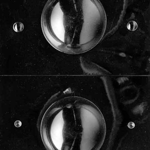 Plain Ball Mold 2 Cavity Each