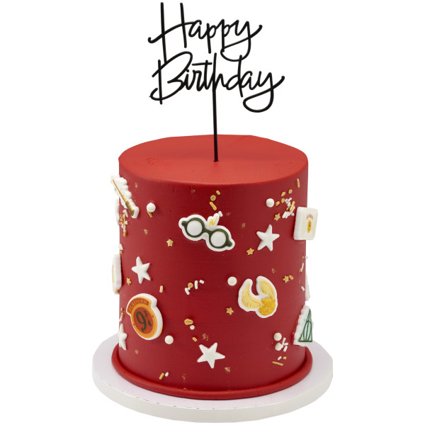 Happy Birthday Black Vertical Layon each - Image 2
