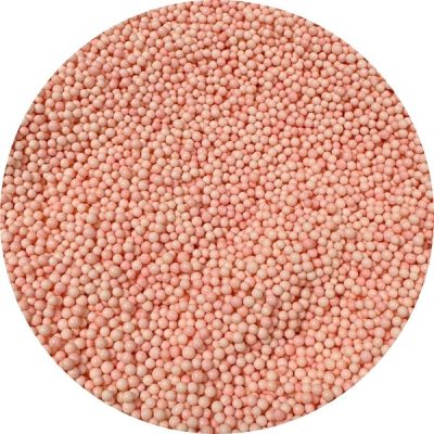 Peach Mini Beads (Nonpariel) 5 ounce