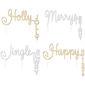 Holly Jolly Assortment Vertical Layon Each