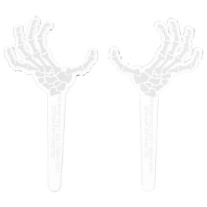 Skeleton Hands DecoPics 12 count