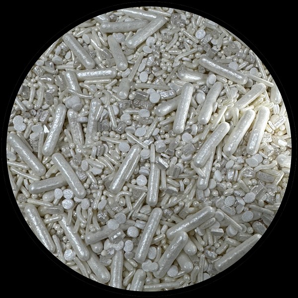 White and Whimsical Sprinkle Mix 6 ounce