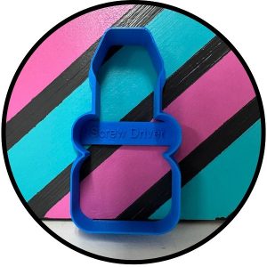 Screw Driver Cookie Cutter