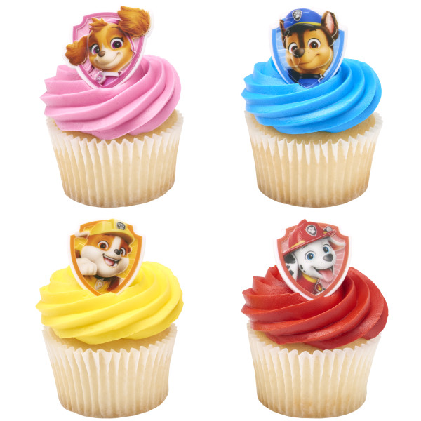 PAW Patrol Pups to the Rescue Cupcake Rings 12 count