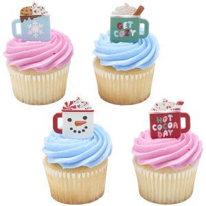 Hot Cocoa Cupcake Rings 12 count