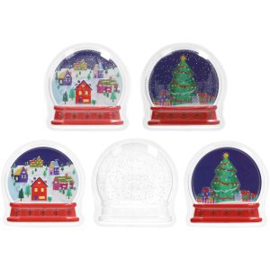 Holiday Snow Globe Assortment Pop Tops 2 count